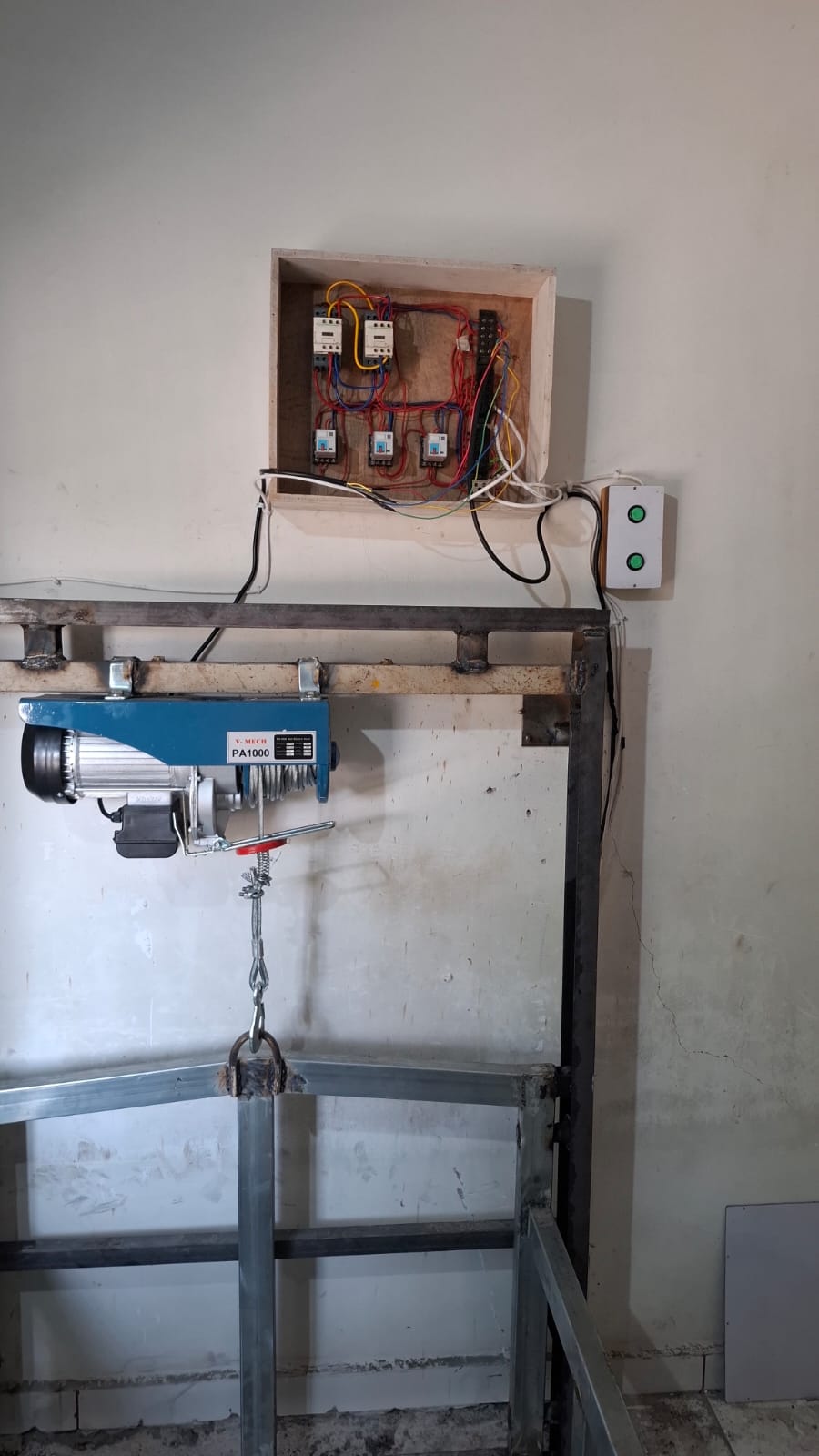 Electrical Panel & Hoist Installation